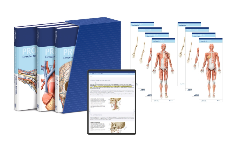 PROMETHEUS LernPaket Anatomie ドイツ語版